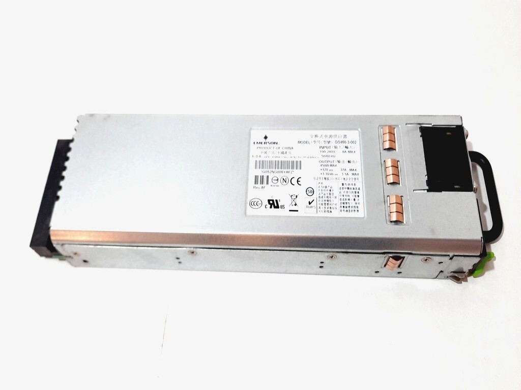 ASTEC EMERSON DS450-3-002 AC POWER SUPPLY MODULE 12V 37A 450W