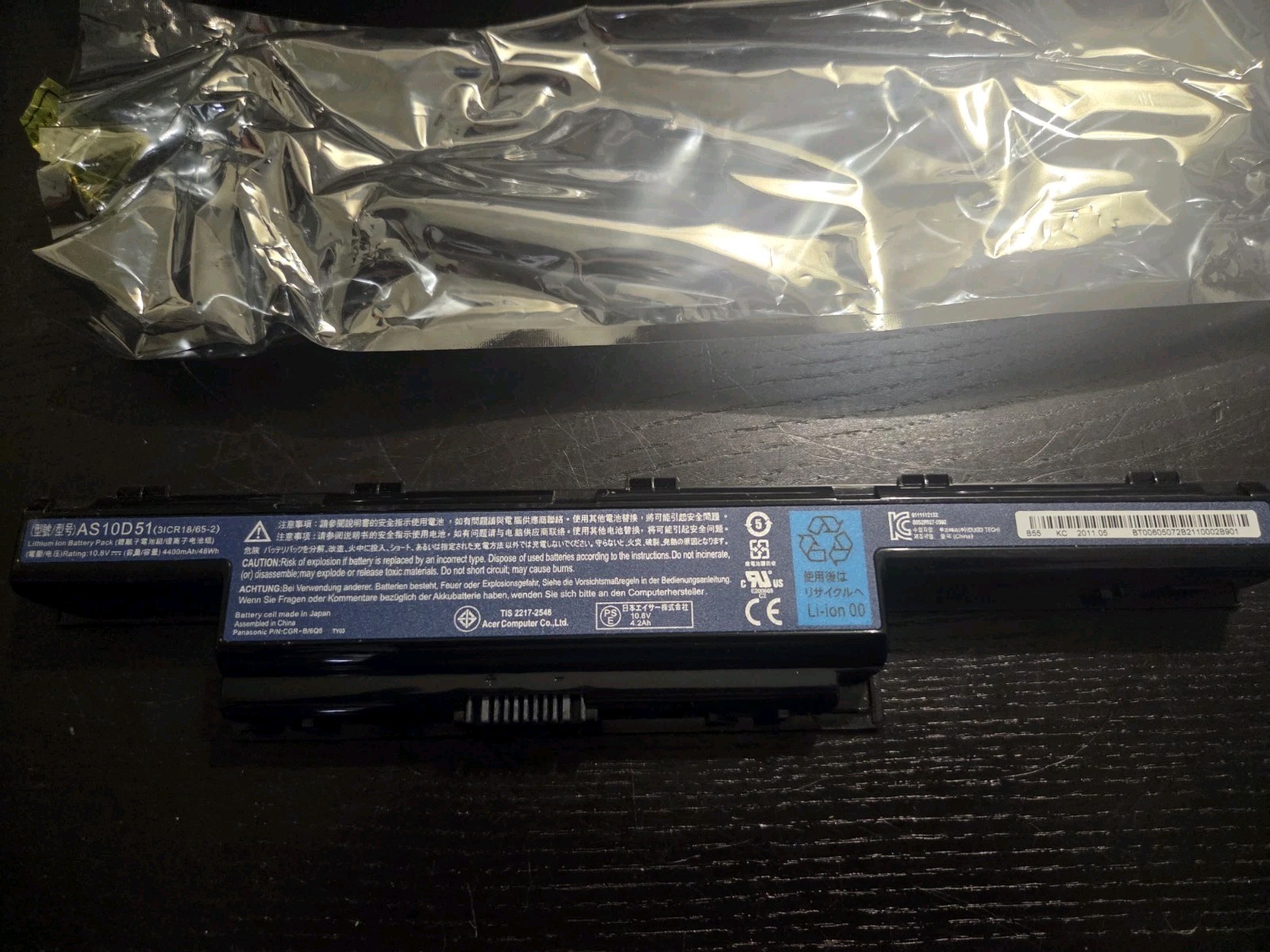 Genuine Acer   AS10D51 AS10D61 AS10D71 AS10D75 AS10D31AS10D41  Laptop Battery