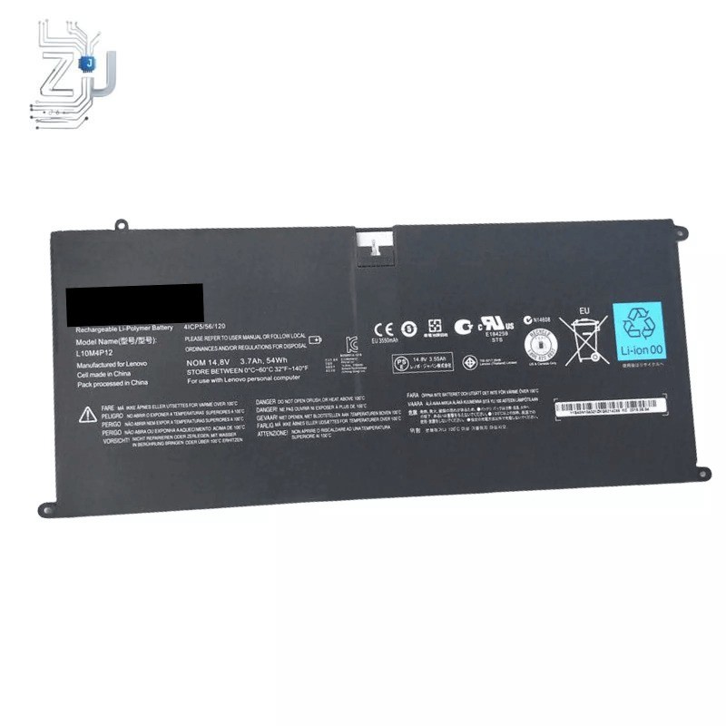 L10M4P12 Battery For Lenovo IdeaPad Yoga 13 U300 U300s 4ICP5/56/12 High Quality