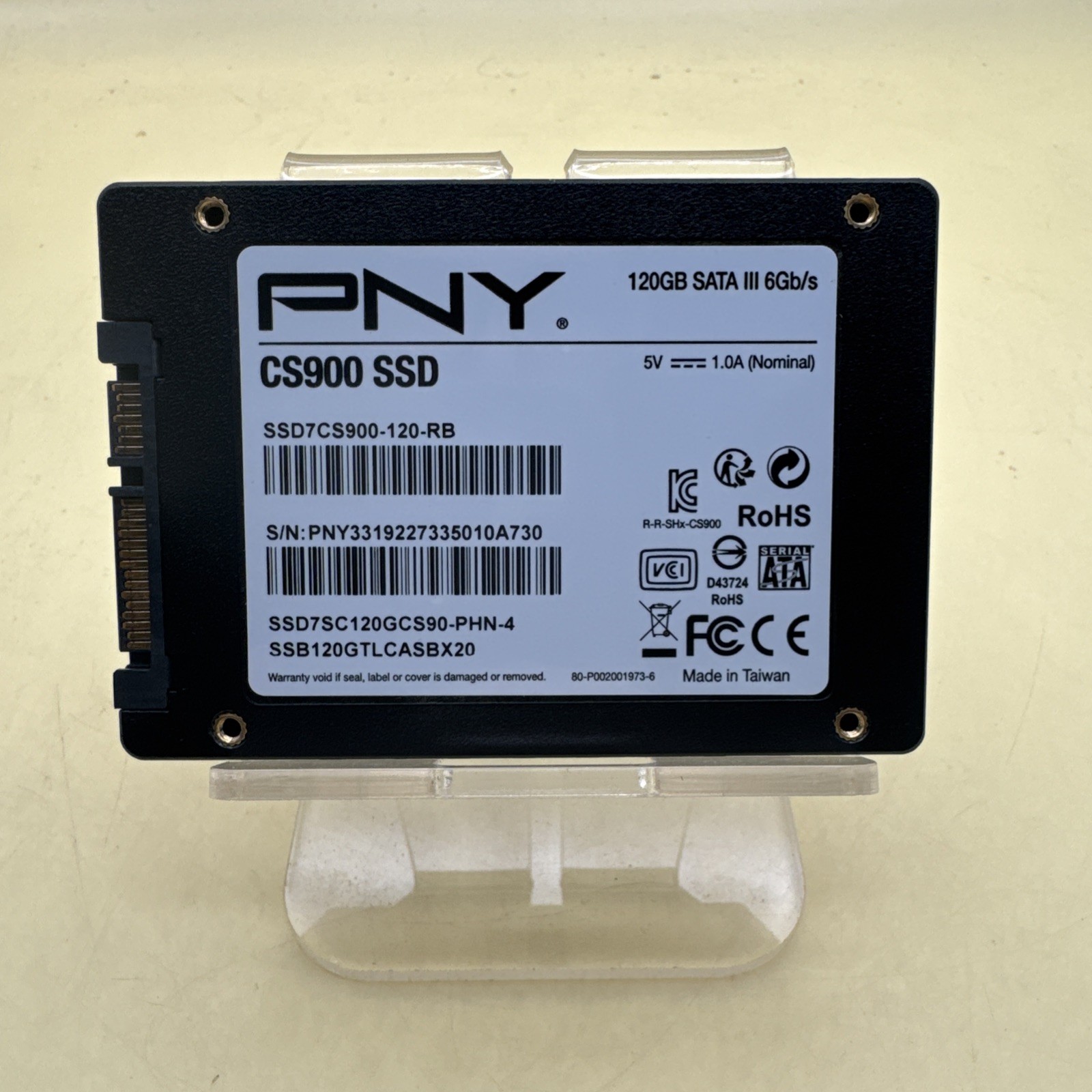 PNY CS900 SATA III Internal 120GB Solid State Drive