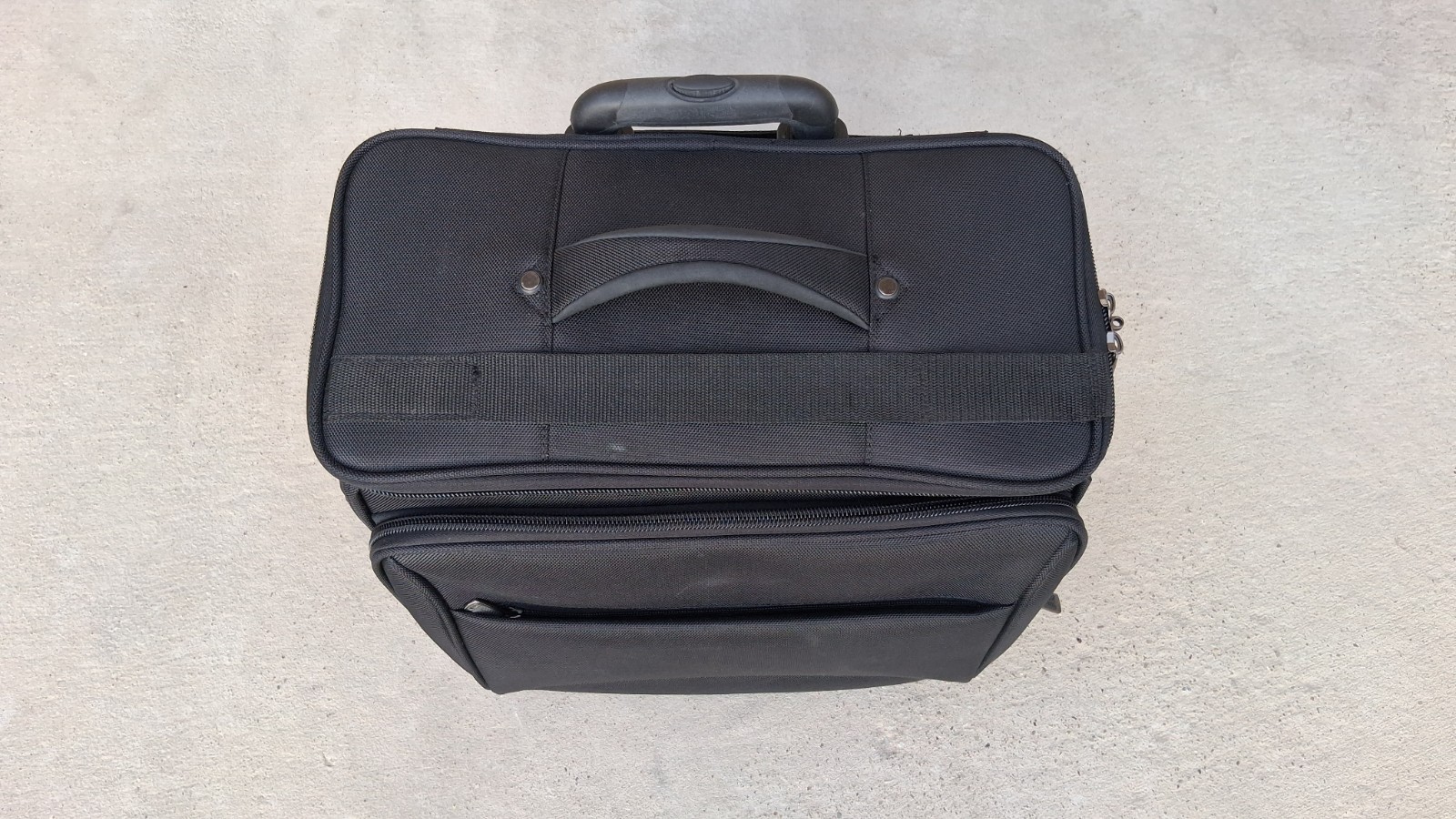 Ativa Ultimate Compact Workmate Rolling Briefcase With 17" Laptop Pocket - Black