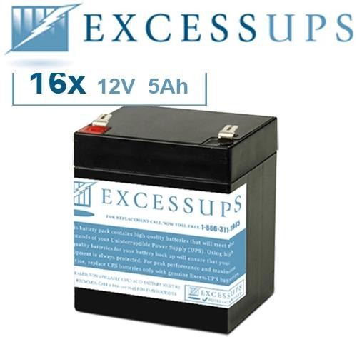 Tripp Lite SU6000RT4UTFHW Compatible Replacement Battery Set