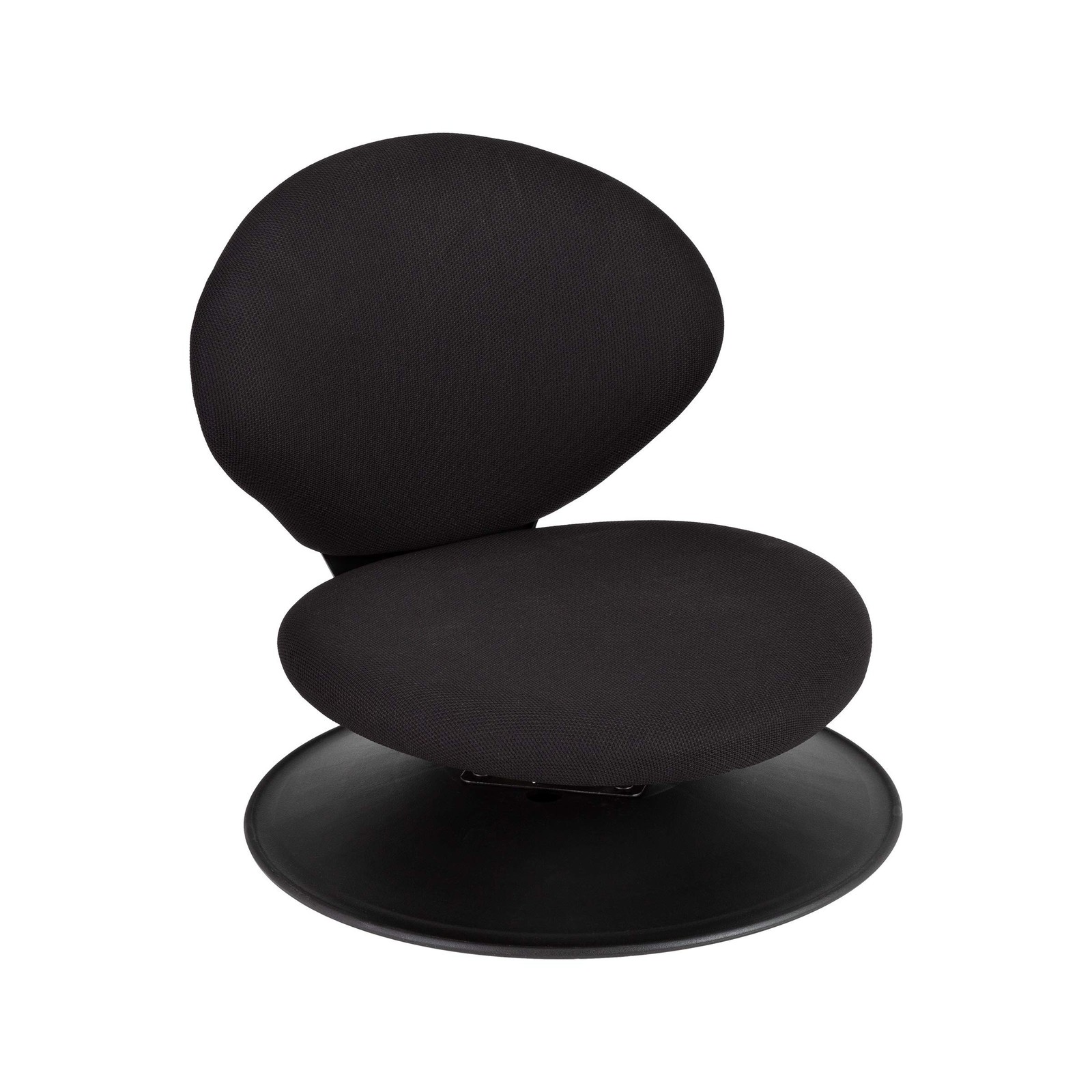 Norwood Commercial Furniture - NOR-ENI225BK-SO 360-Degree Swivel Padded Floor...