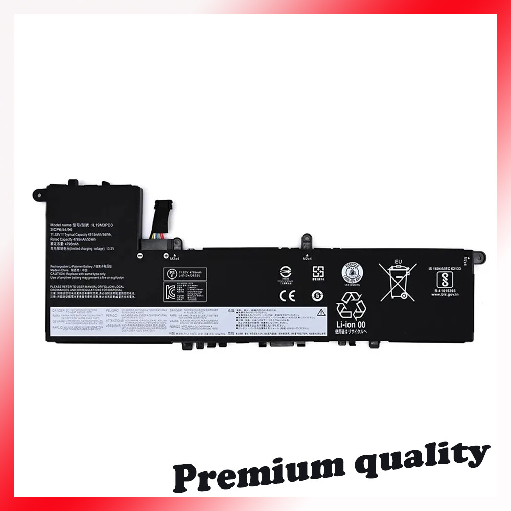 Laptop Battery L19D3PD3 L19M3PD3 for Lenovo IdeaPad S540-13ITL S540-13IML 13ARE