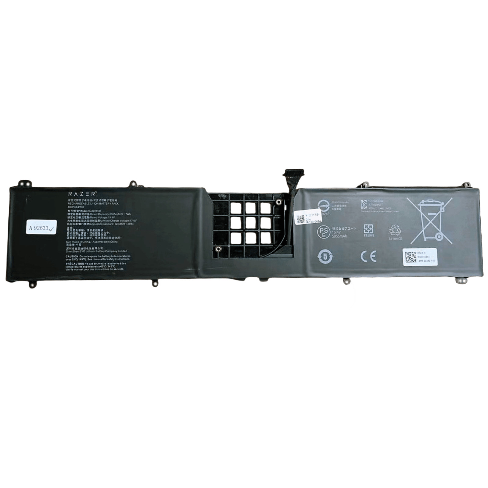 Genuine RC30-0484 Battery for Razer RZ09-04840GH4-R3G1 BLADE 18 2024 RZ09-0509
