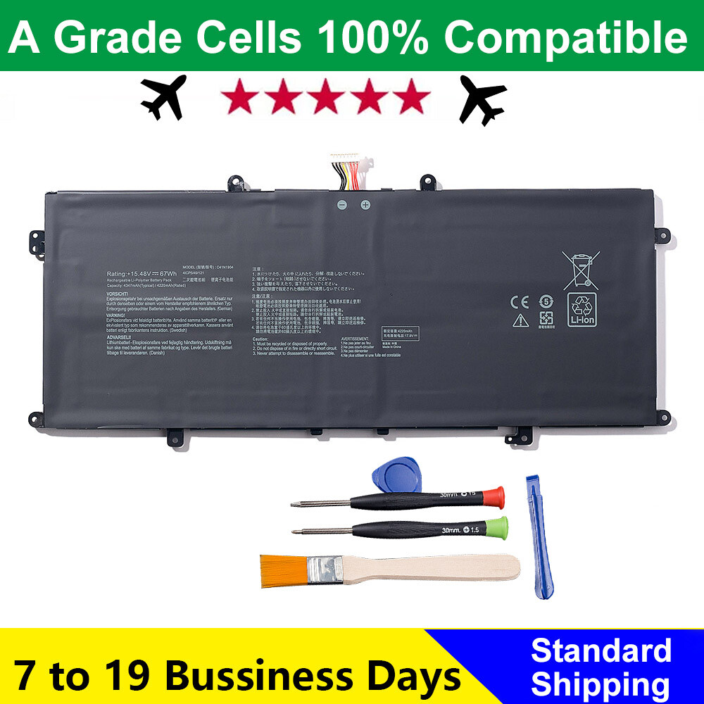 C41N1904 Battery For Asus ZenBook 14 UX425EA UX425JA UM425IA 13 UX325EA UX325JA