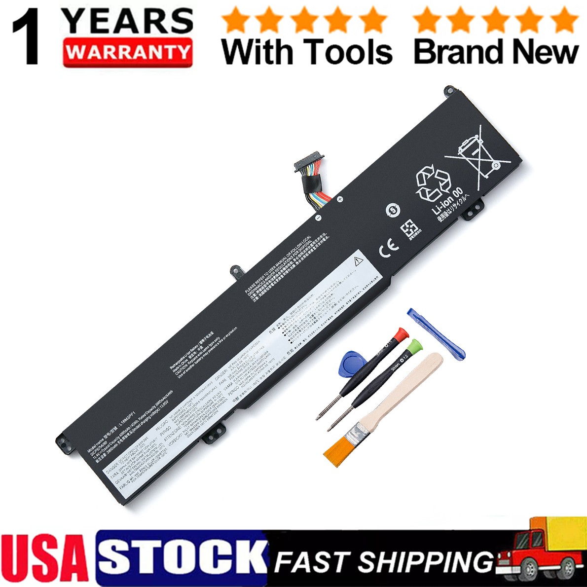 L18M3PF1 L18C3PF1 Laptop Battery For Lenovo IdeaPad L340-15IRH L340-17IRH Gaming