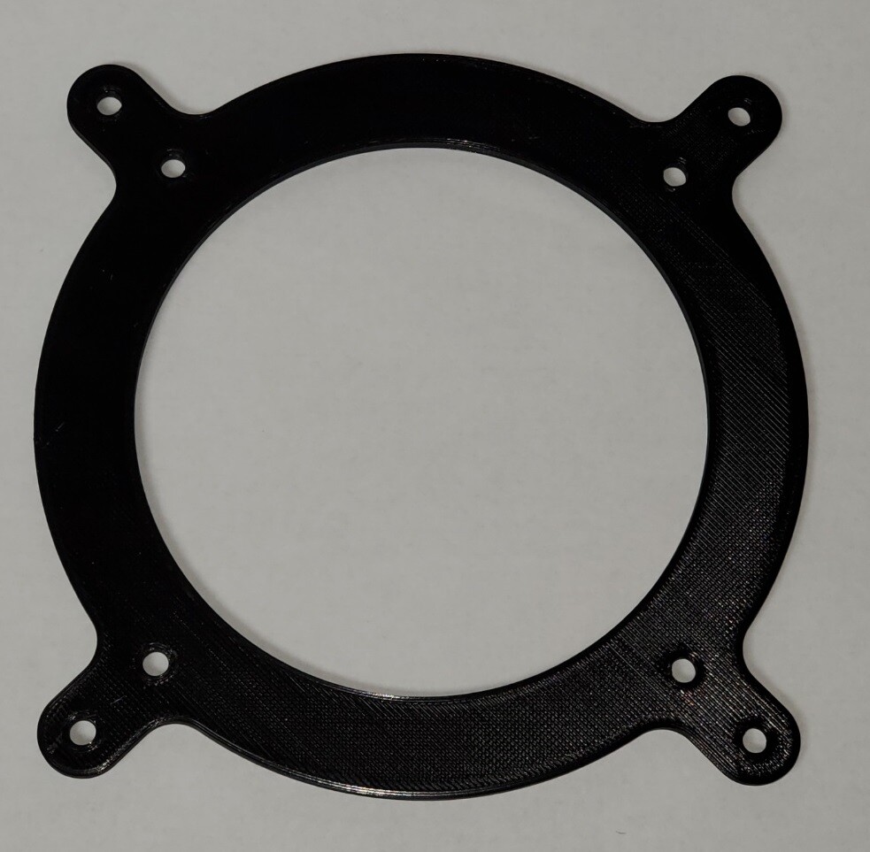 Custom PC Mounting Flat 92mm to 120mm Fan Adapter Converter Mod