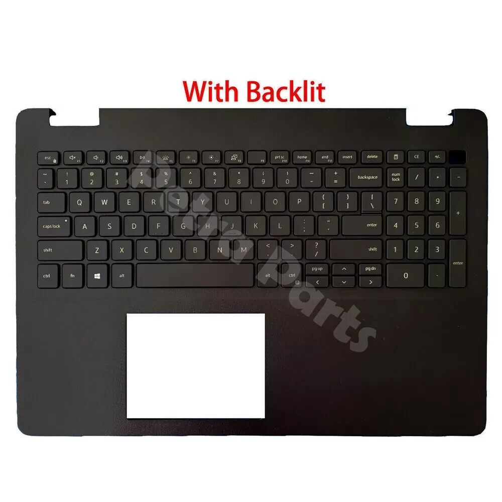 Palmrest Upper Top Case Backlit US Keyboard For Dell Inspiron 15 3501 033HPP