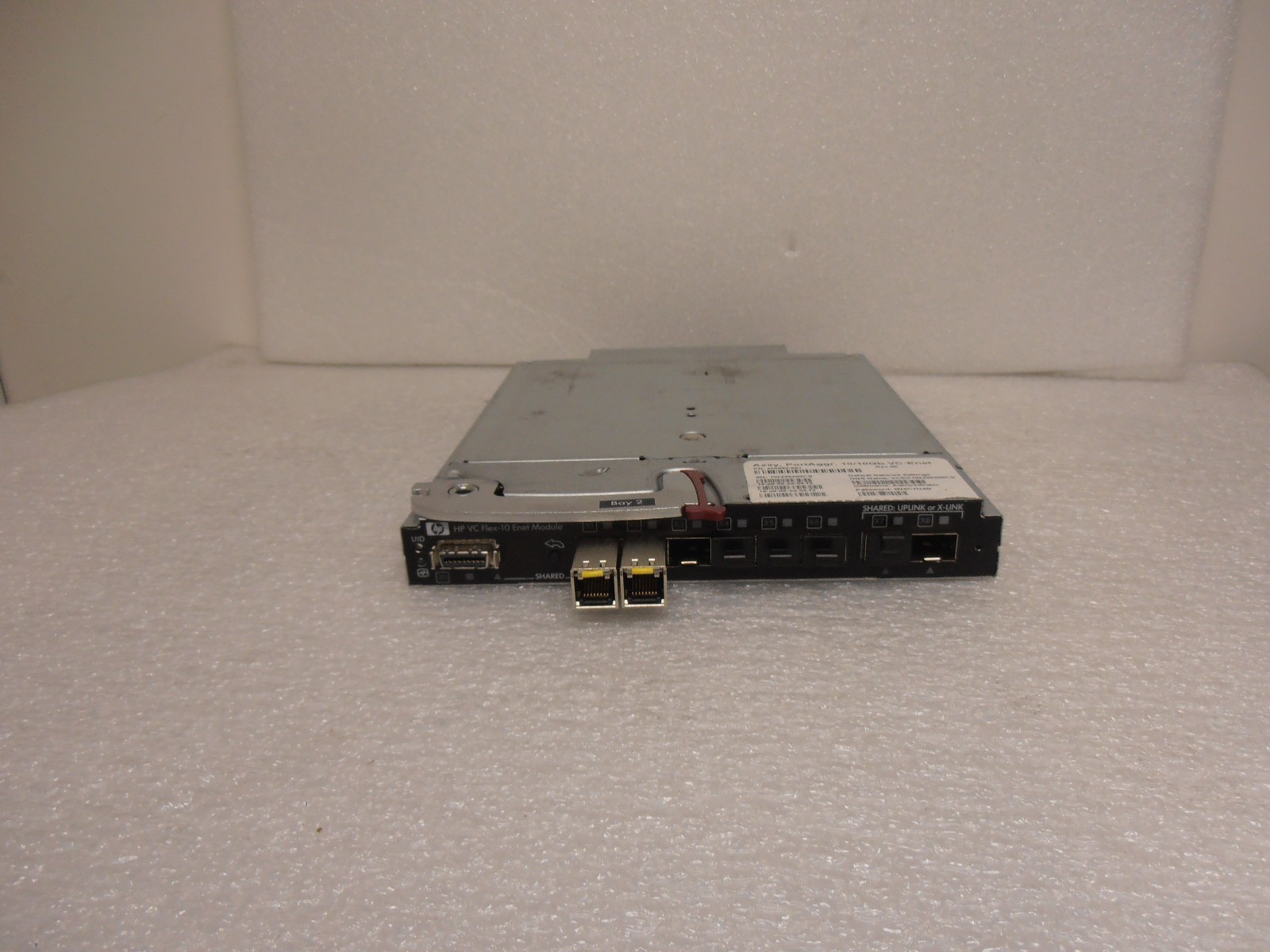 HP 455882-001 BLC VC Flex-10 10/10GB VC-Enet Module HSTNS-BC18-N 