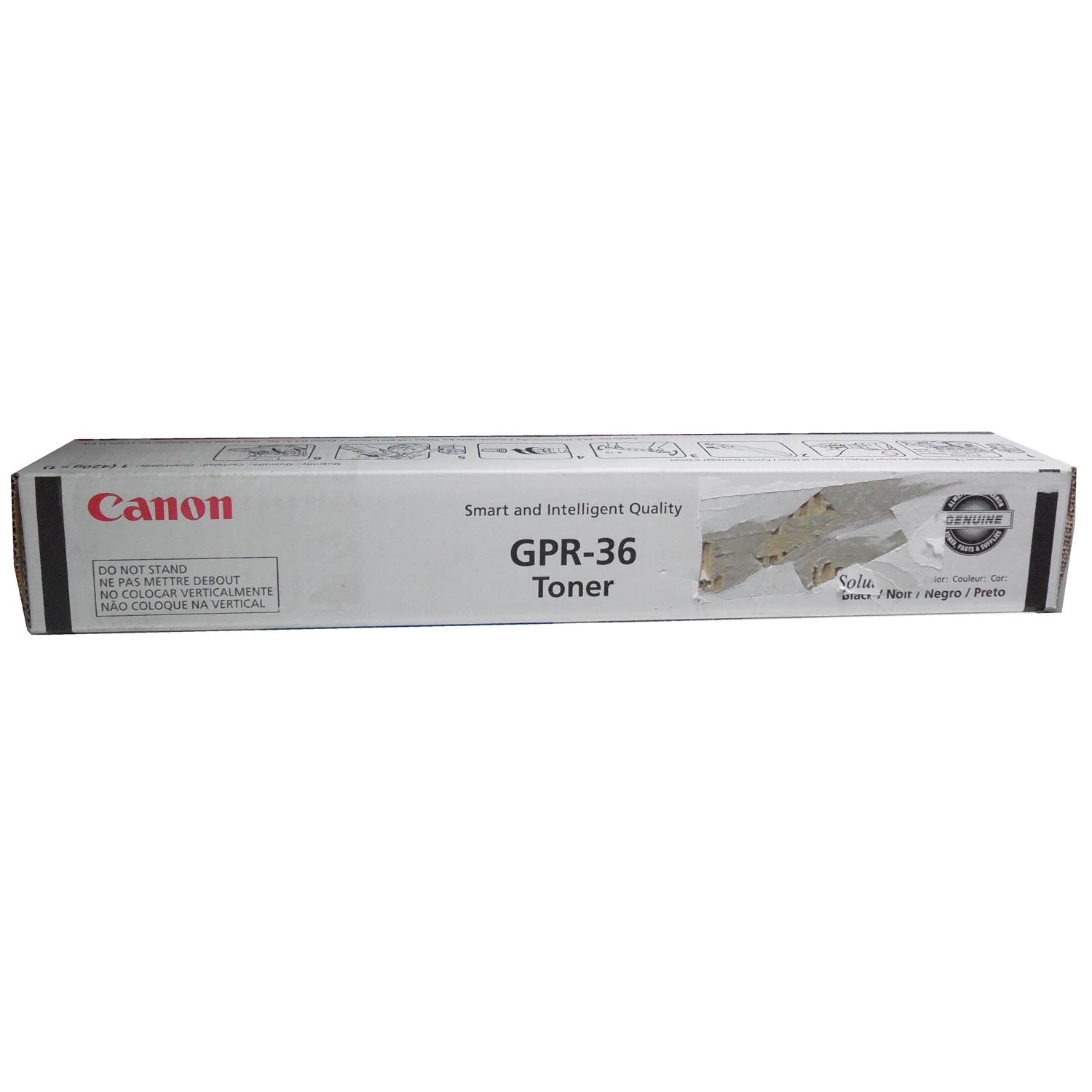 Canon 3782B003AA GPR36K Black Toner Cartridge iR C2020 C2030 Genuine OEM