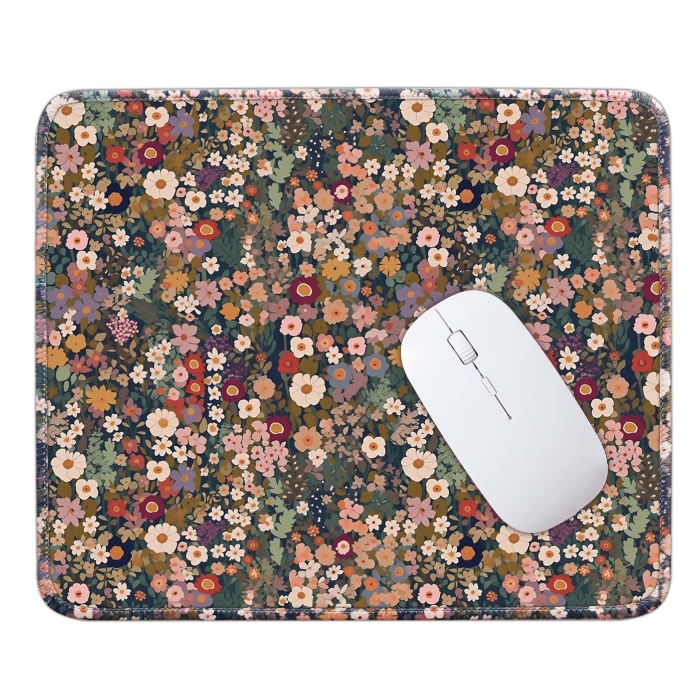 Mouse Pad for Desk with Stitched Edge, Premium Cute Washable Mouse Pads. Compute