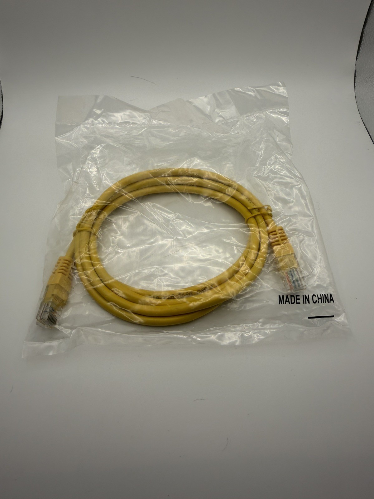 Lot 14 x Ethernet Cable RoHs Yellow New In Sealed Packaging 