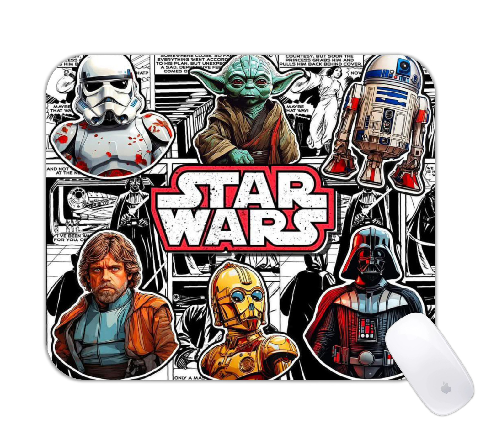 Star Wars Galaxy Adventure Desk Mat Sci-Fi Gaming Mouse Pad