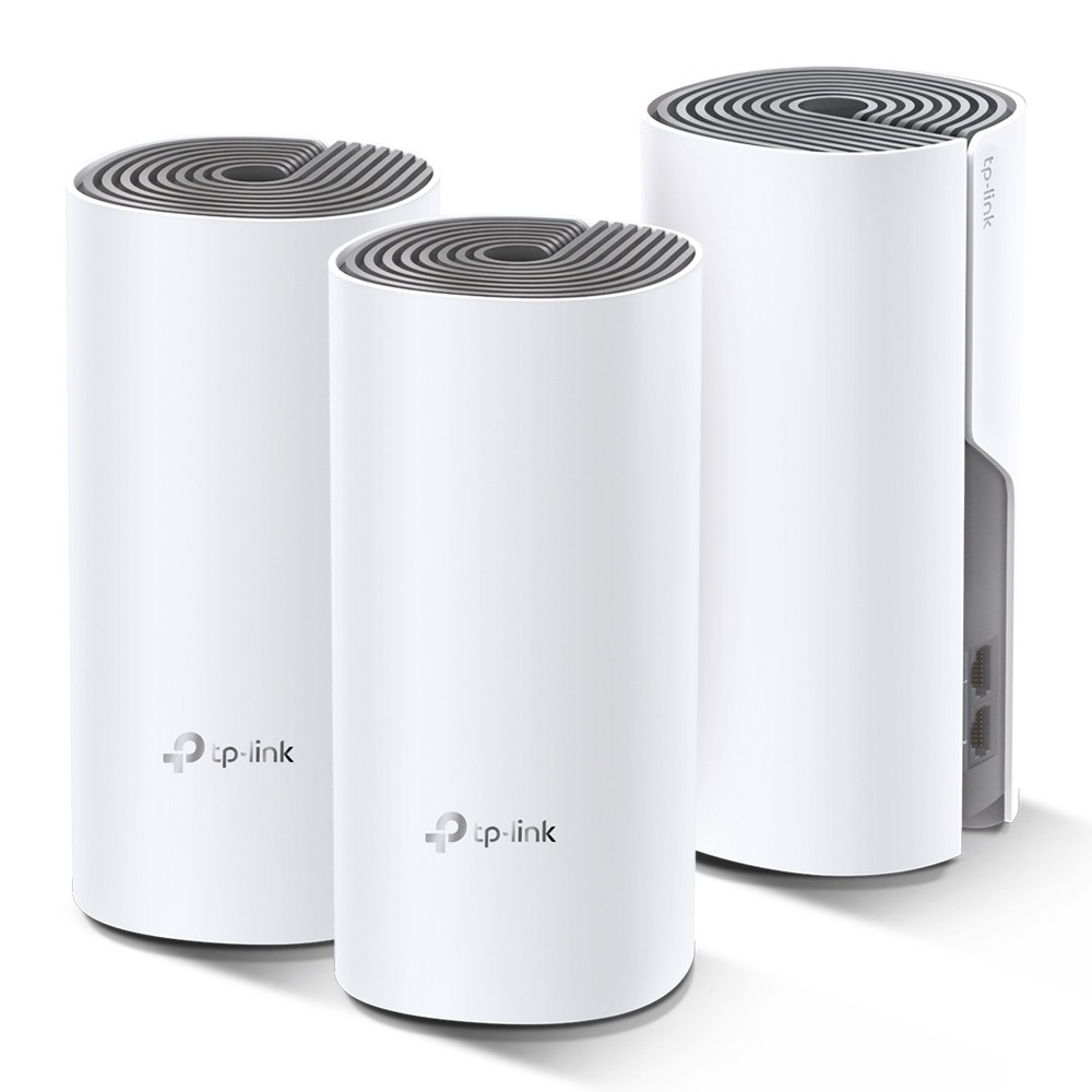 TP-Link Deco E4 Whole Home Mesh WiFi System AC 1200Dual-Band 3-Pack - 4500sqft