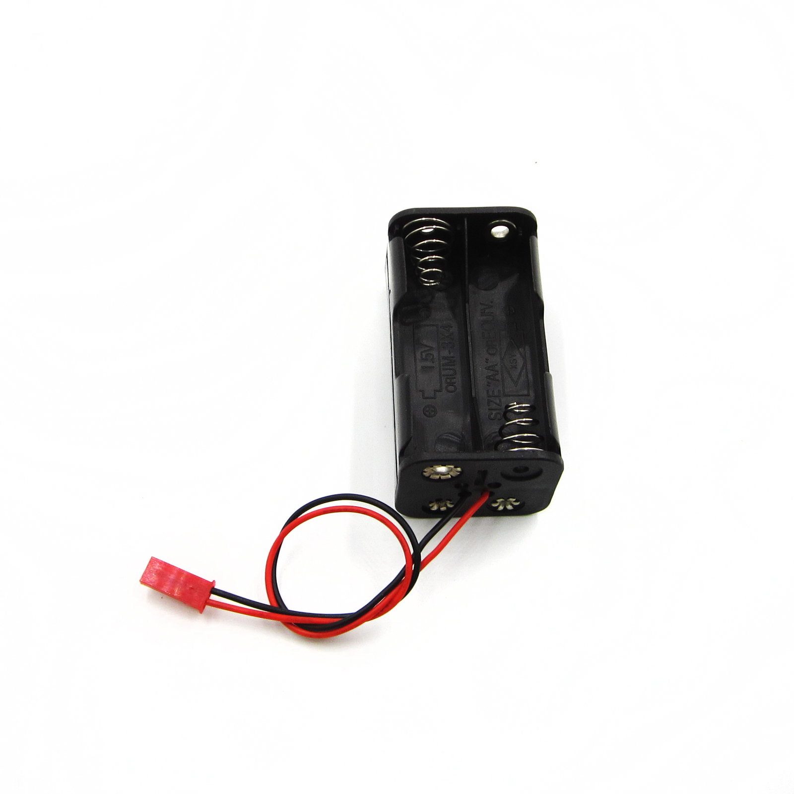 4A DIY 18650 Battery Holder Case Box Base 6V Volt PCB Mount With Bare Wire Ends