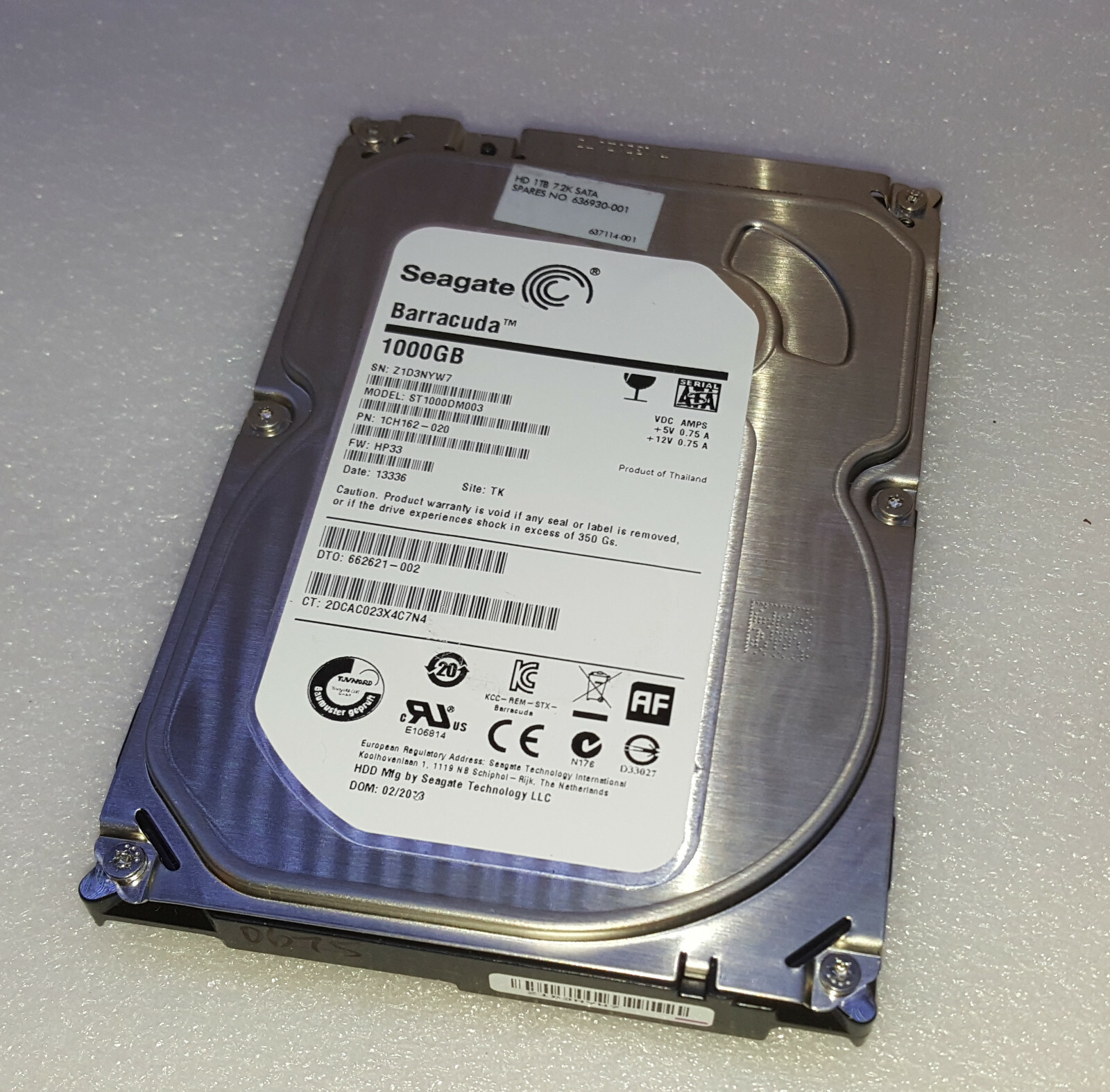 Acer Veriton X498G - 1TB Hard Drive - Windows 7 Professional 64 Bit Installed