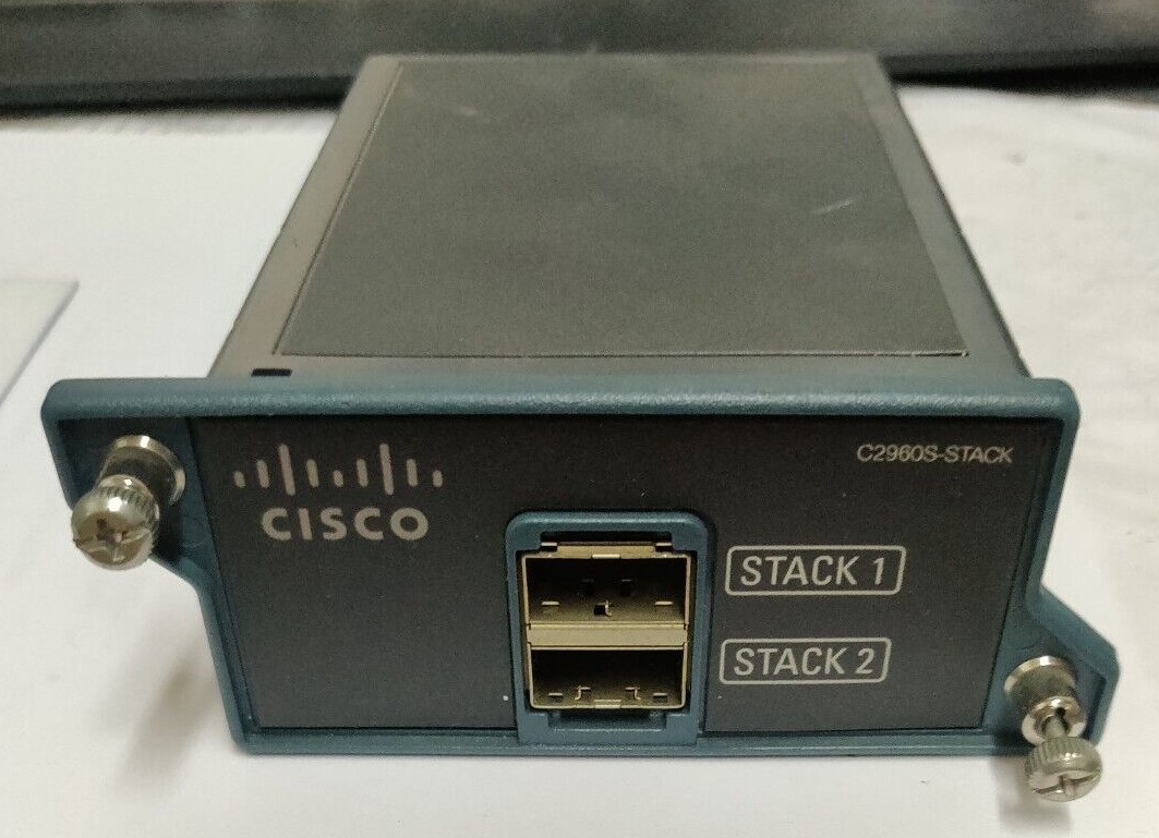 6x Cisco C2960S-STACK V02 Catalyst 2960S-Stack Hot Swappable Flex Stack Modules