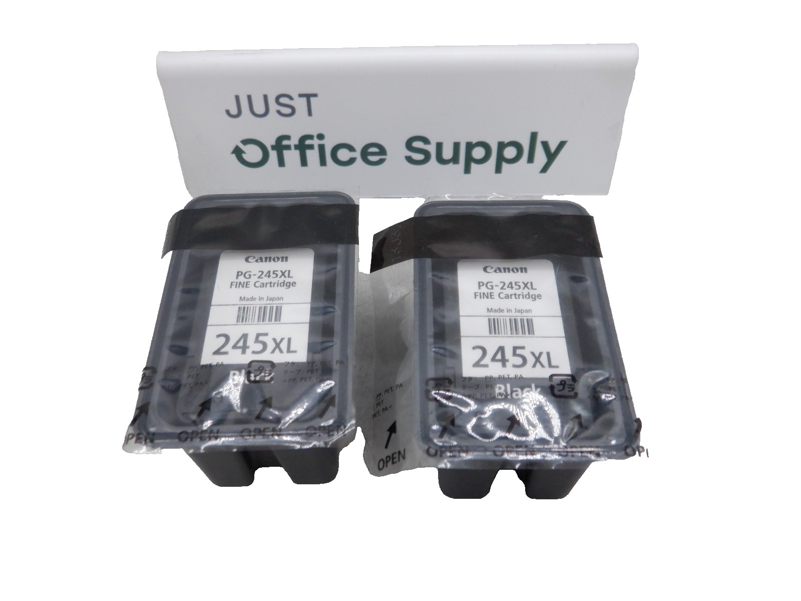 Genuine Lot of 2  OEM Canon PG-245XL Black Ink Bulk Packaging  