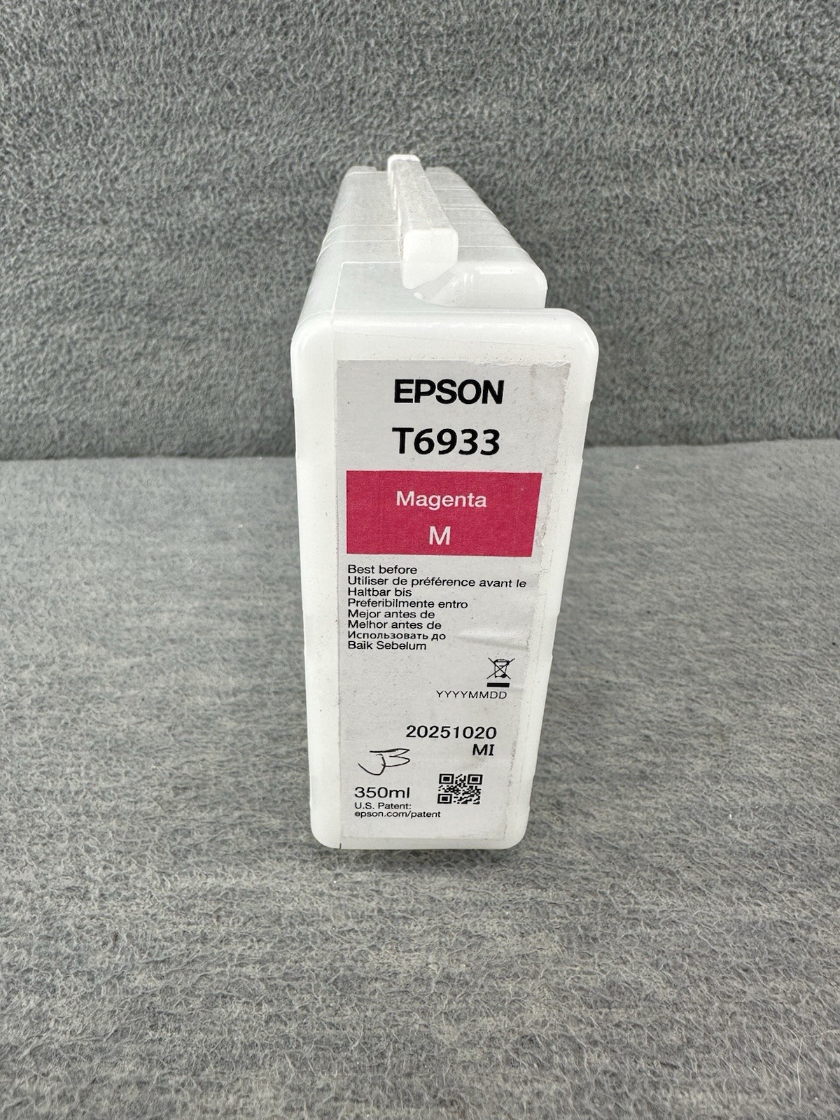 Genuine EPSON T6933 Magenta UltraChrome XD Ink SC-T3000/5000/7000 Exp 2025