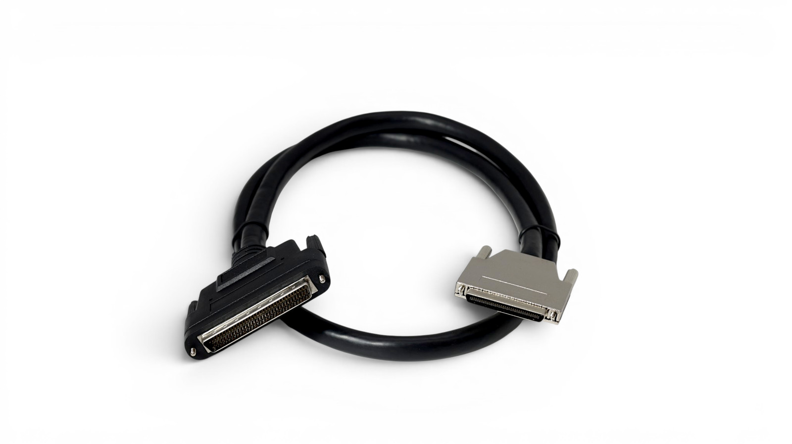 3ft SCSI-V VHDCI68 Male 0.8mm to SCSI-III HPDB68 Male Thumb - Black