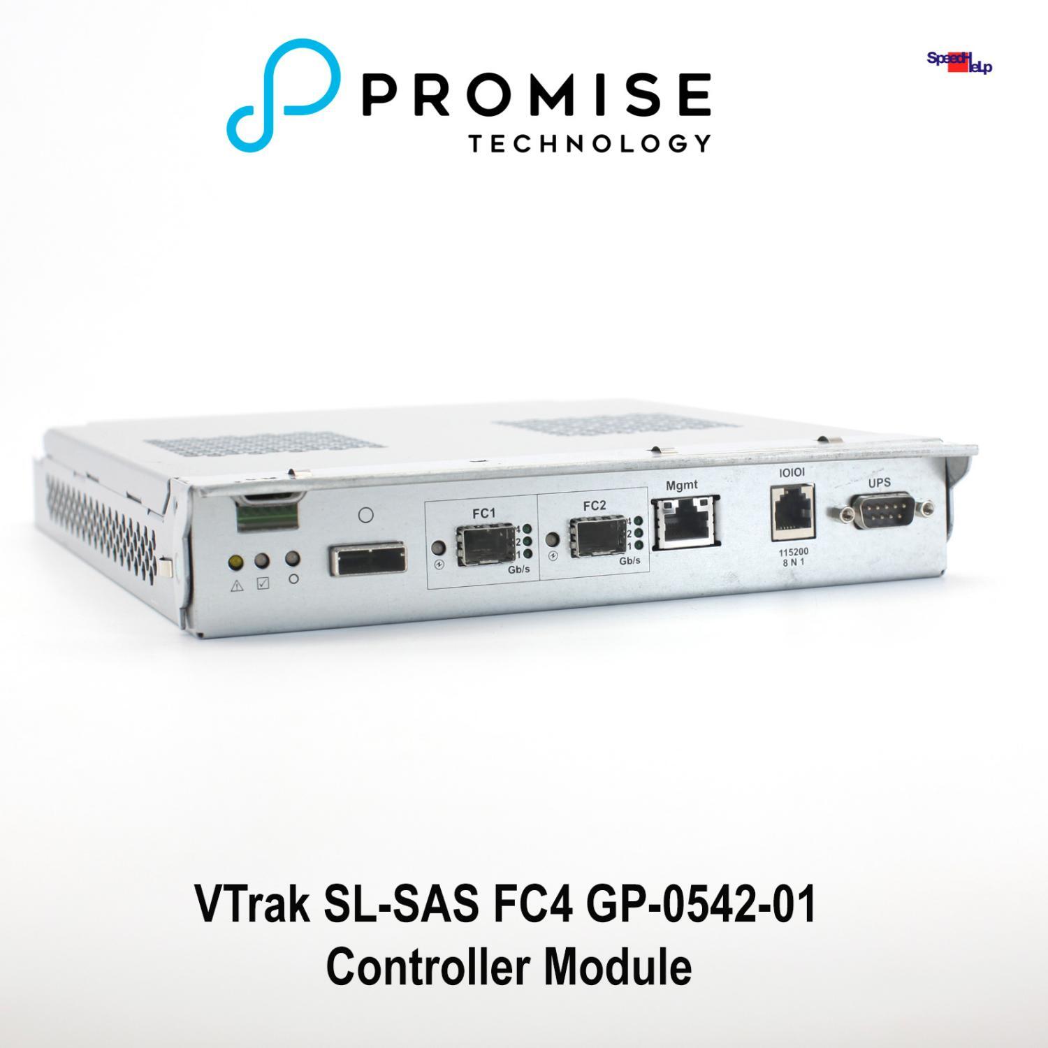 Promise Technology Vtrak SL-SAS FC4 Controller GP 0542-01 RAID Vtrak E610F NAS