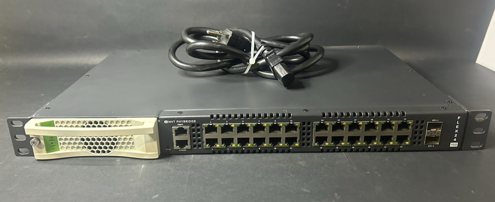 NVT Phybridge FLEX24-10G 24-Port Long Reach PoE++ Managed Switch Tested