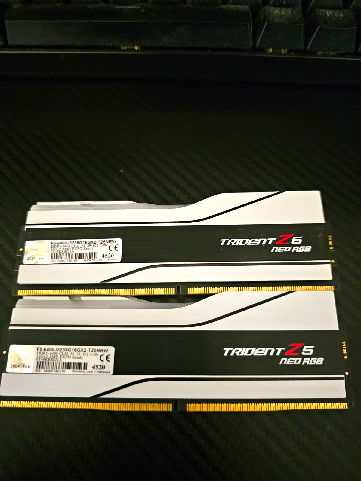 G.SKILL Trident Z5 Neo RGB 32GB (2x16GB) DDR5-6400 DIMM