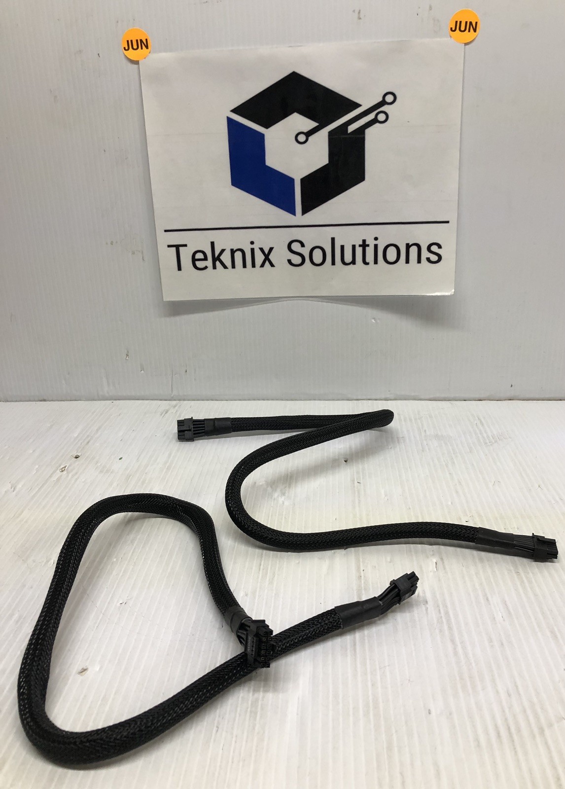 SLEEVED 300W 12VHPWR MODULAR PSU 12+4 PIN GPU CABLES SET OF TWO 
