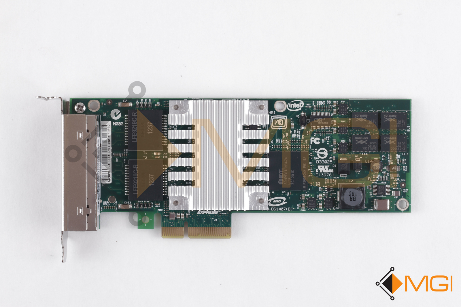 SUN ORACLE 7054739 PCI-E QUAD GIGABIT ETHERNET LOW PROFILE // 