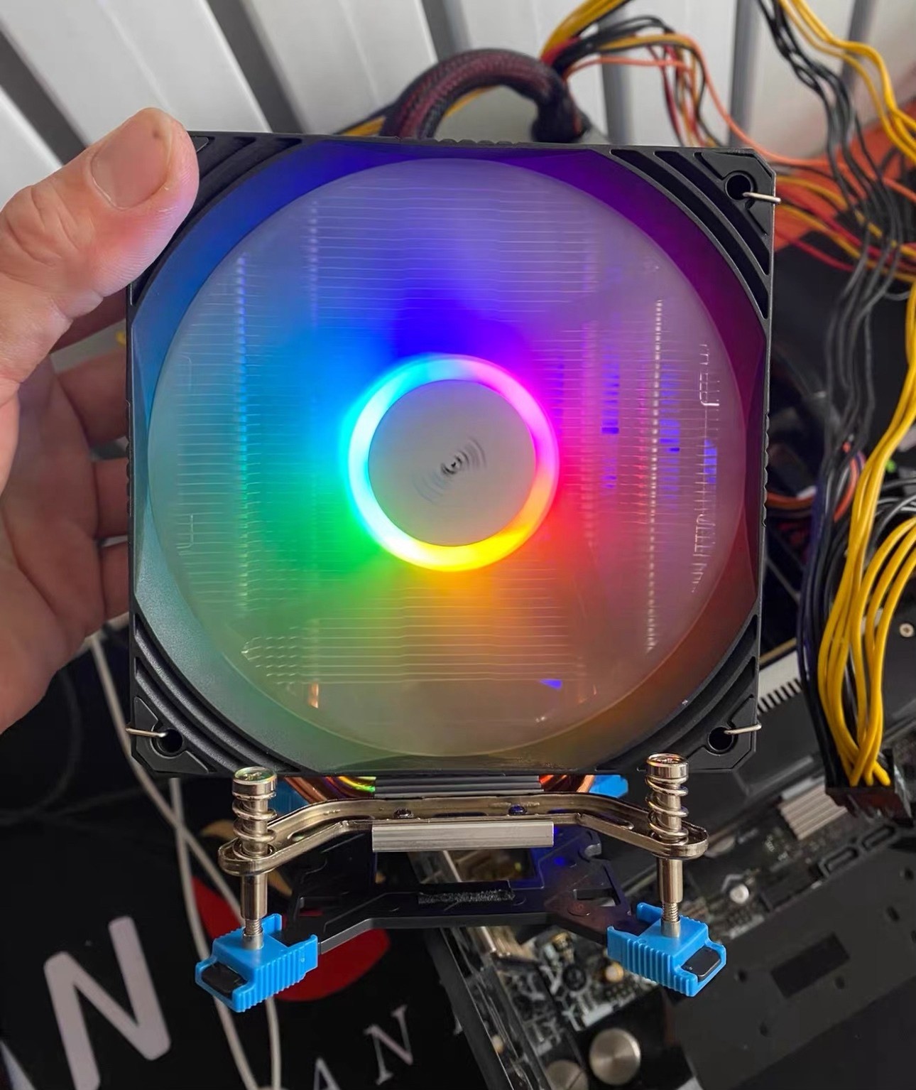 ProArtist E3 RGB CPU Air Cooler 4 Copper Heat Pipes Desktop Processor Heatsink