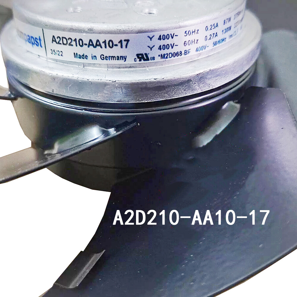 New Ebmpaps Axial Cooling Fan 400V A2D210-AA10-17 0.2A Industrial control fan