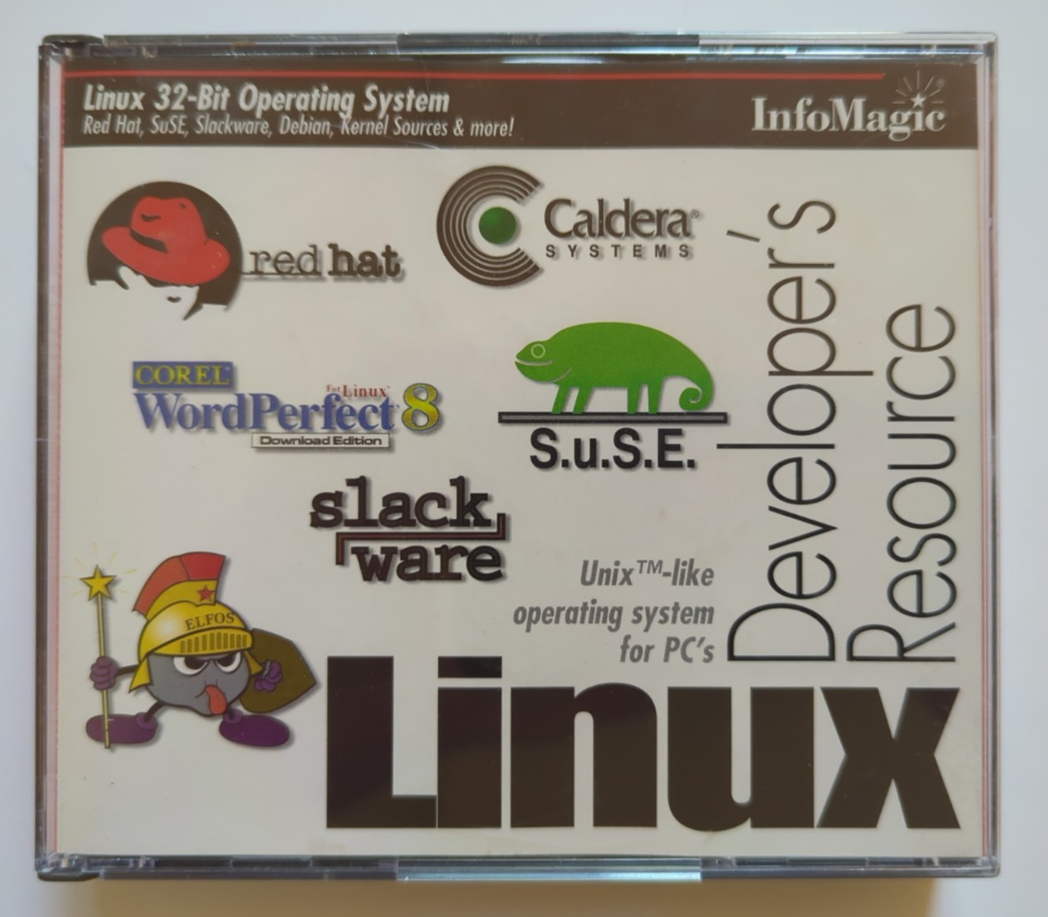 InfoMagic Linux Developer's Resource 6 CD Set 1999 Red Hat Slackware SuSE