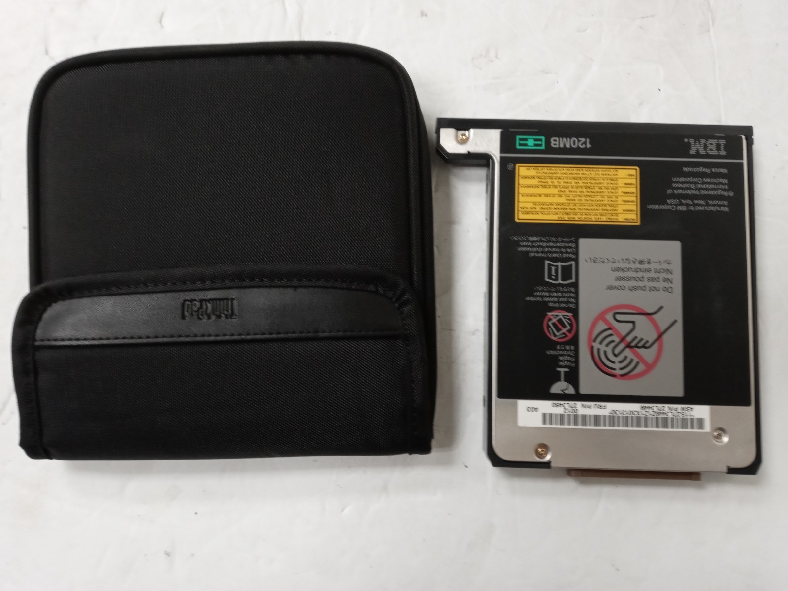 IBM 120MB Removable Disk Cartridge 27L3449/27L3450 (MODEL LKM-FC33-9)