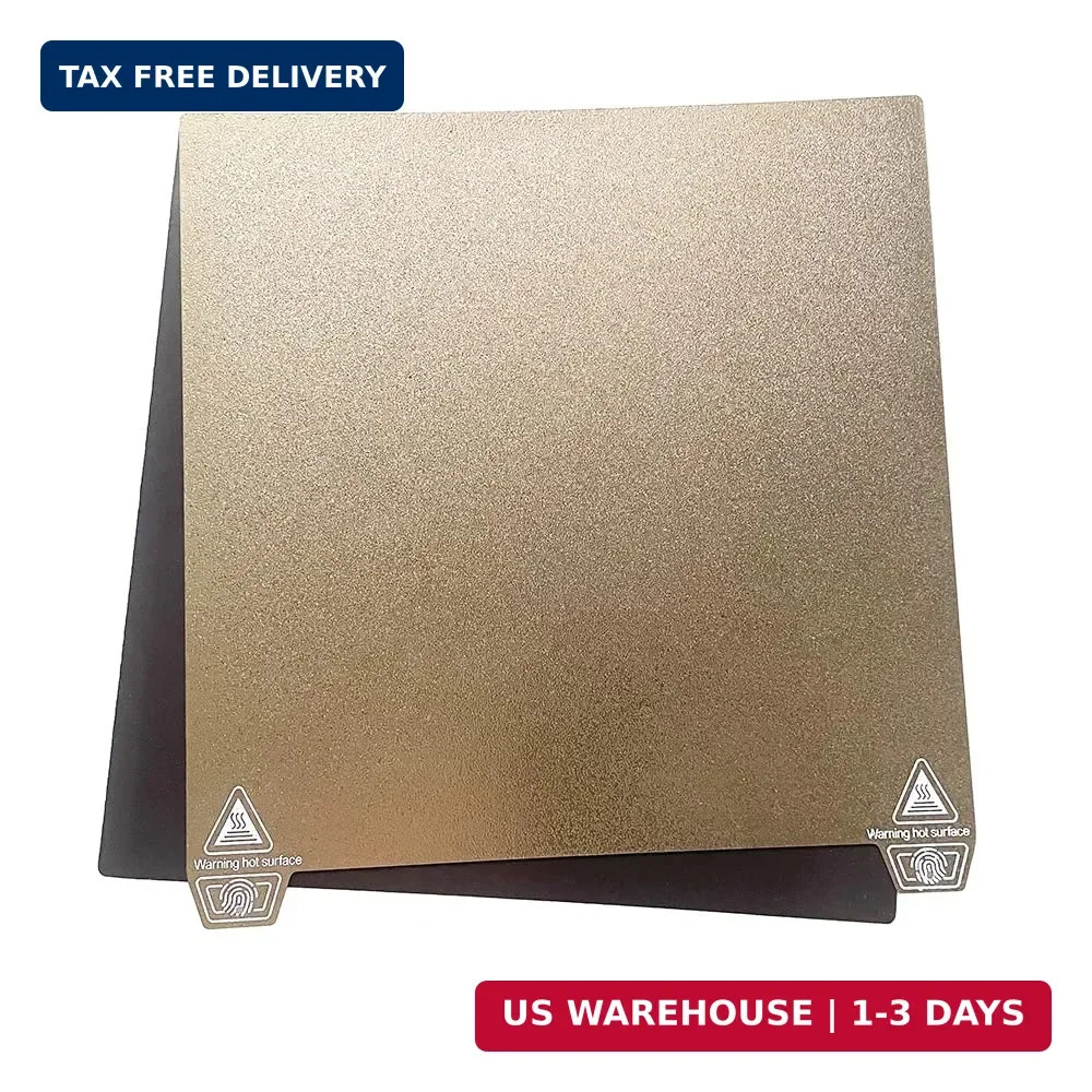 3D Printer Powder Painted PEI Flexi Steel Magnetic Build Plate 235 * 235mm for E