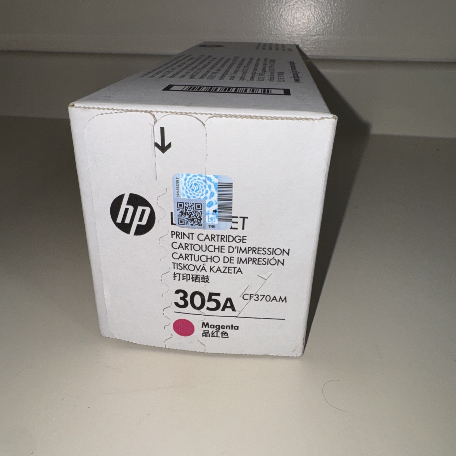 HP Genuine/Original 305A Magenta Laser Toner Cartridge for LaserJet CE411A CF370