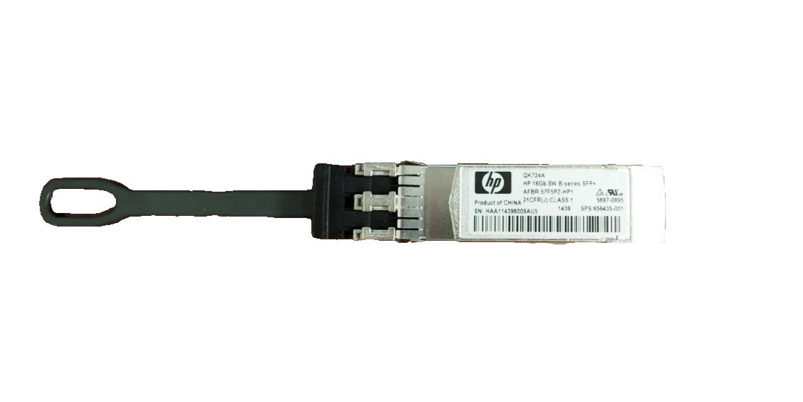 Lot of*13 HP QK724A 16GB SW SFP+ 656435-001 AFBR-57F5PZ-HP1 Optical Transceiver