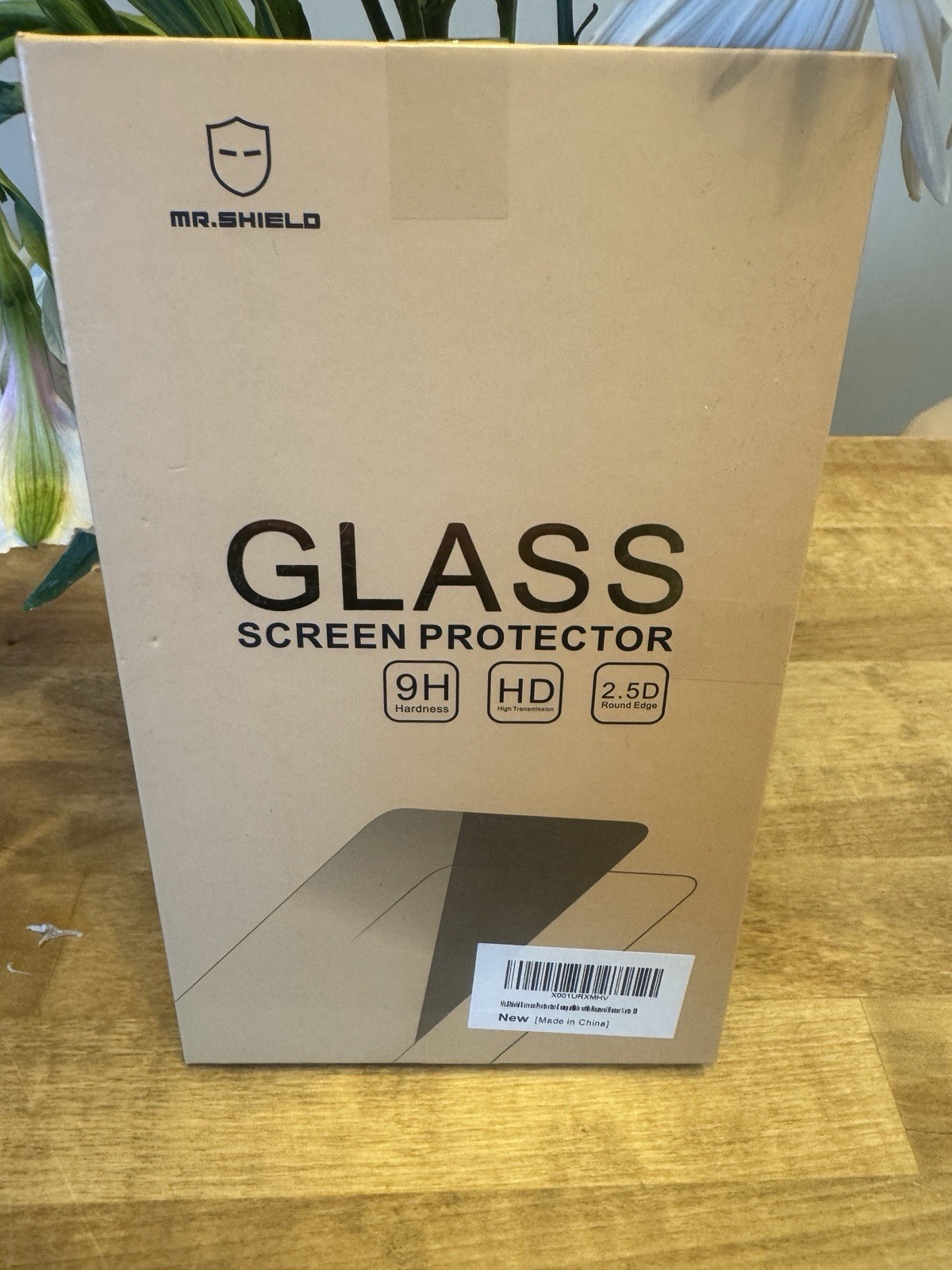 Mr. Shield Premium Tempered Glass Screen Protector – 9H Hardness – New