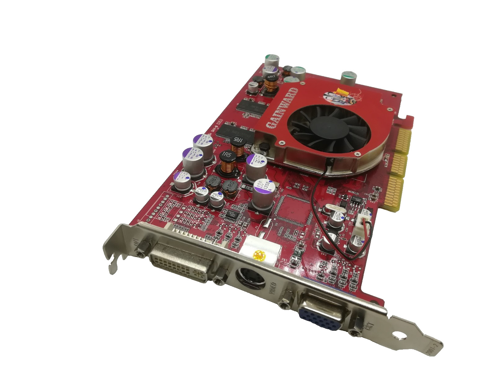 GAINWARD GEFORCE FX POWERPACK ULTRA 860/880 AGP 128MB DVI VGA S-VIDEO #GK14177