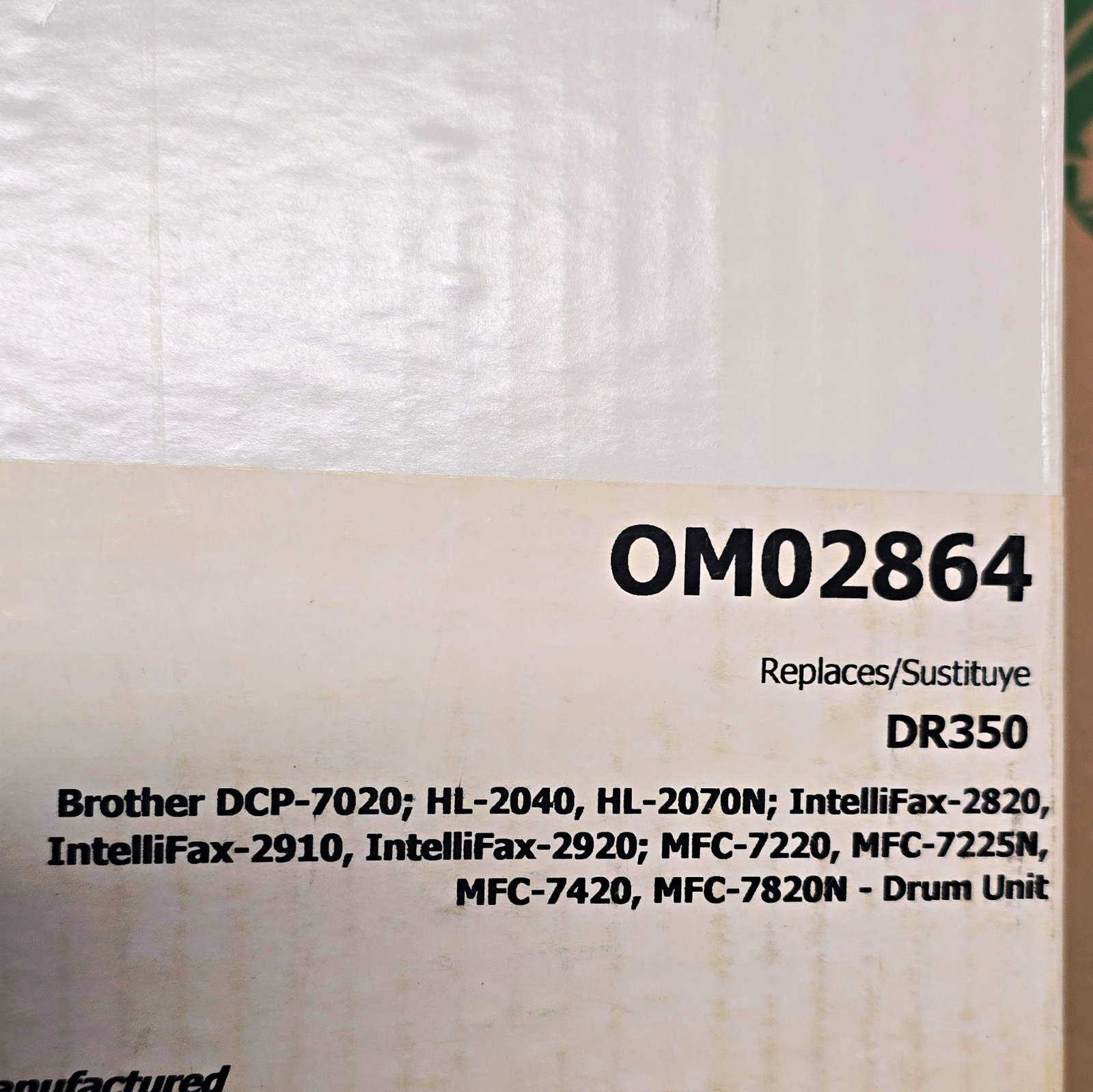 OfficeMax OM02864 Drum Unit for Brother DR350 DCP-7020 HL-2040 HL-2070N