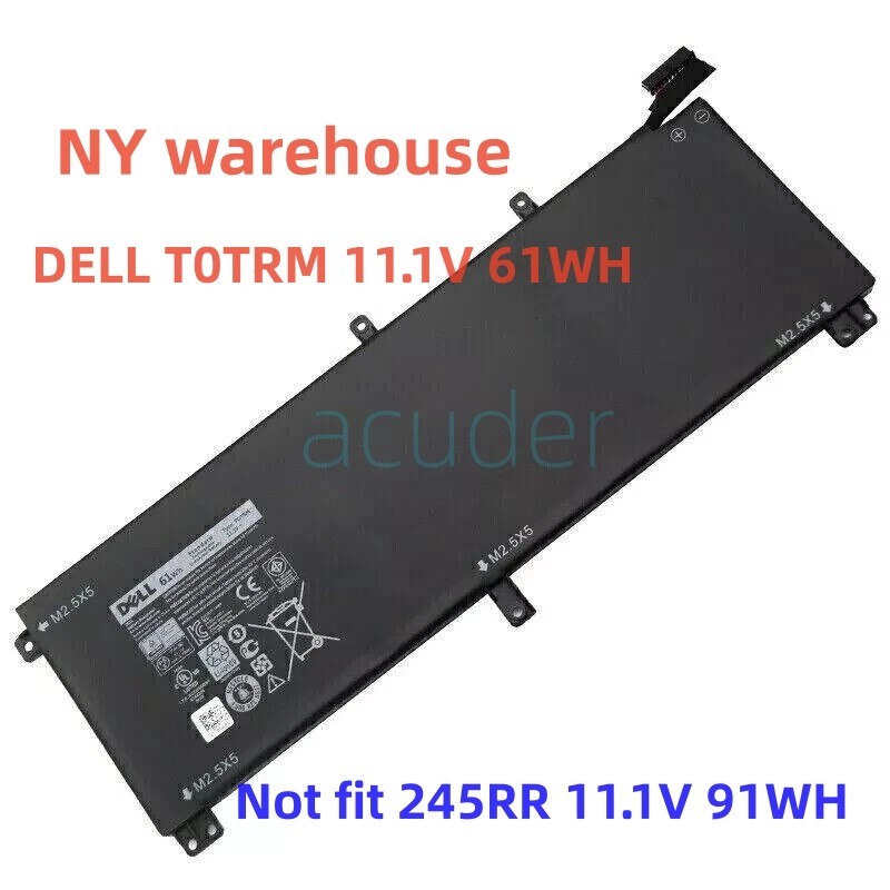 T0TRM Dell Battery XPS 15 9530 9535 P31F 245RR H76MV 7D1WJ Y758W Precision M3800