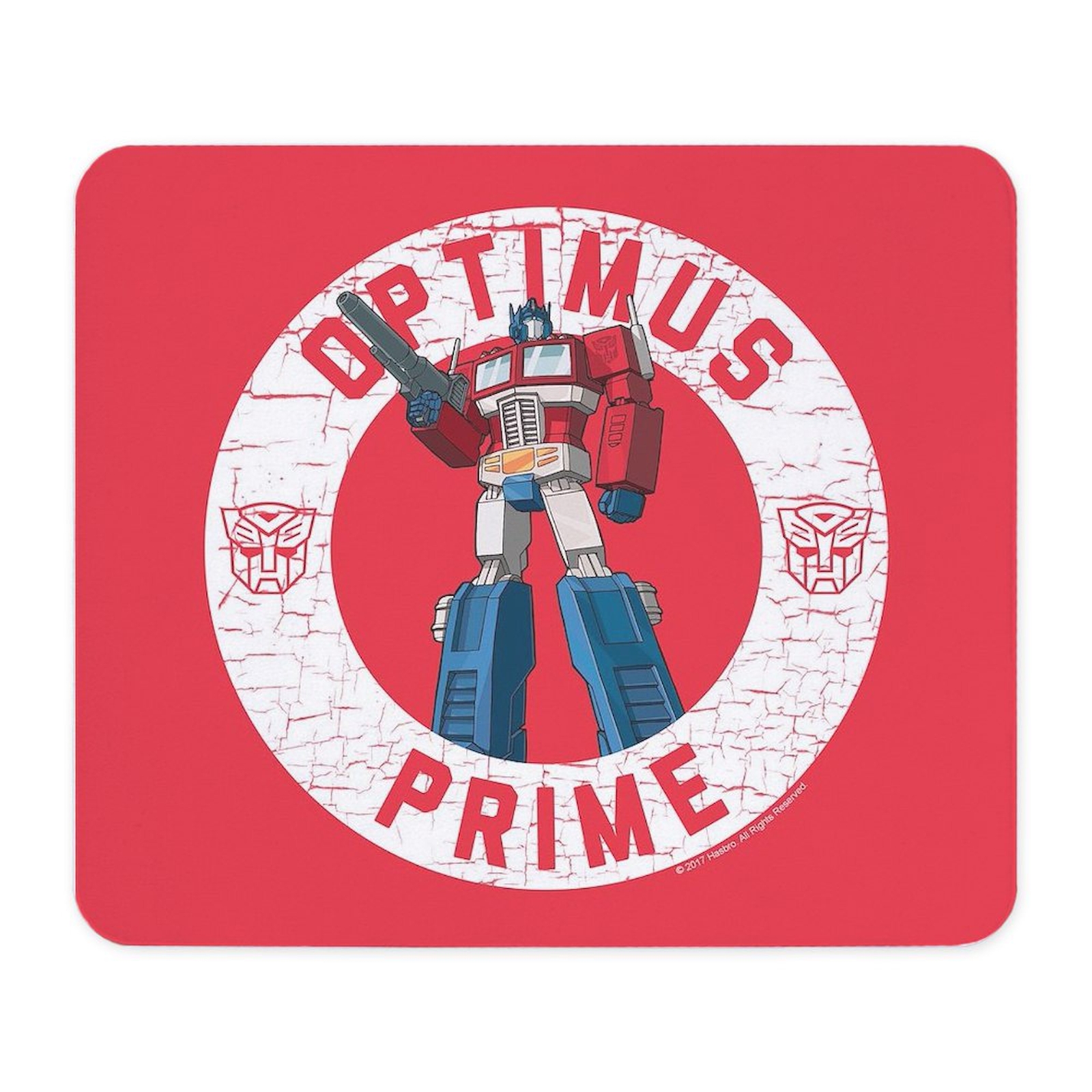 CafePress Optimus Prime Circle Mousepad  (82686992)