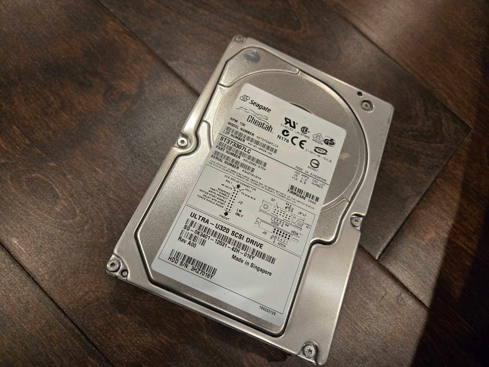 HP 286712-004 BD03685A24 9V4006-042 36.4GB 10K RPM Ultra320 SCSI 80pin 3.5" HDD