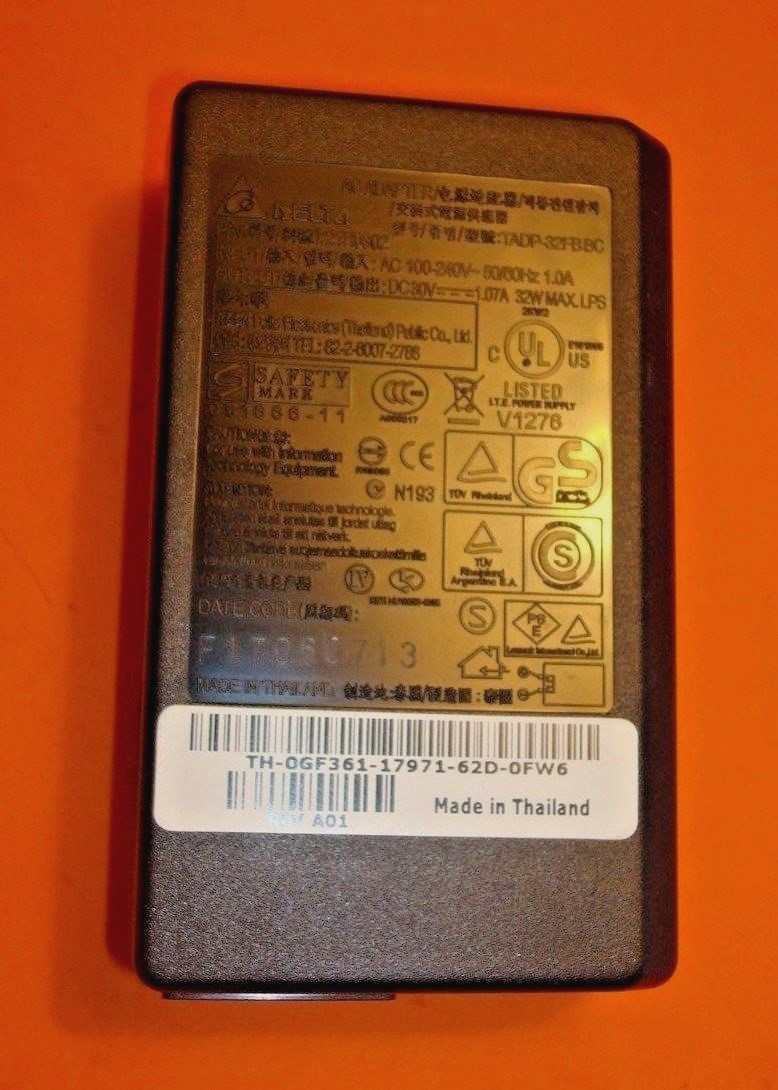 OEM DELTA TADP-32FB BC AC POWER ADAPTER LEXMARK X7350 BRICK  without CORD B5.2