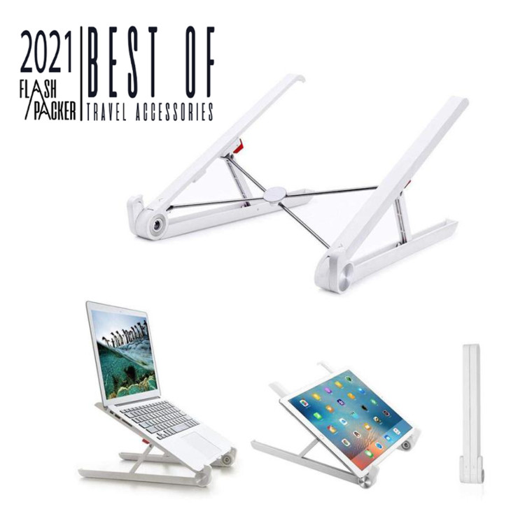 Codi A09041 Portable Laptop Stand White Apple Macbook iPad Folding Travel