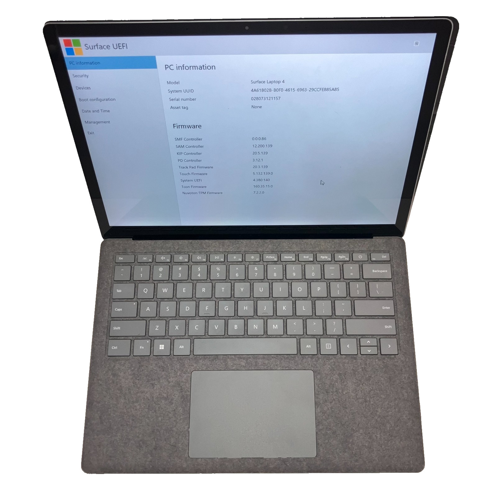 Microsoft Surface Laptop 4 13.5in AMD Ryzen 5 16GB LPDDR4 4266MTs  256GB SSD No