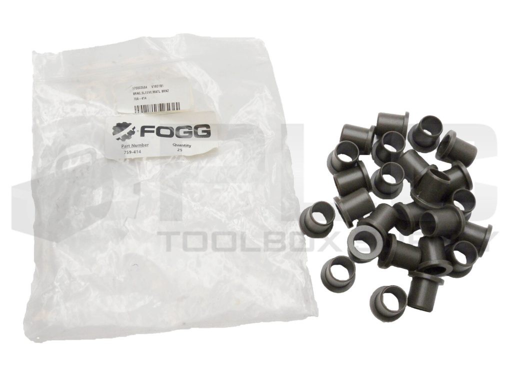 BAG OF 25 NEW FOGG 759-414 BEARING SLEEVE