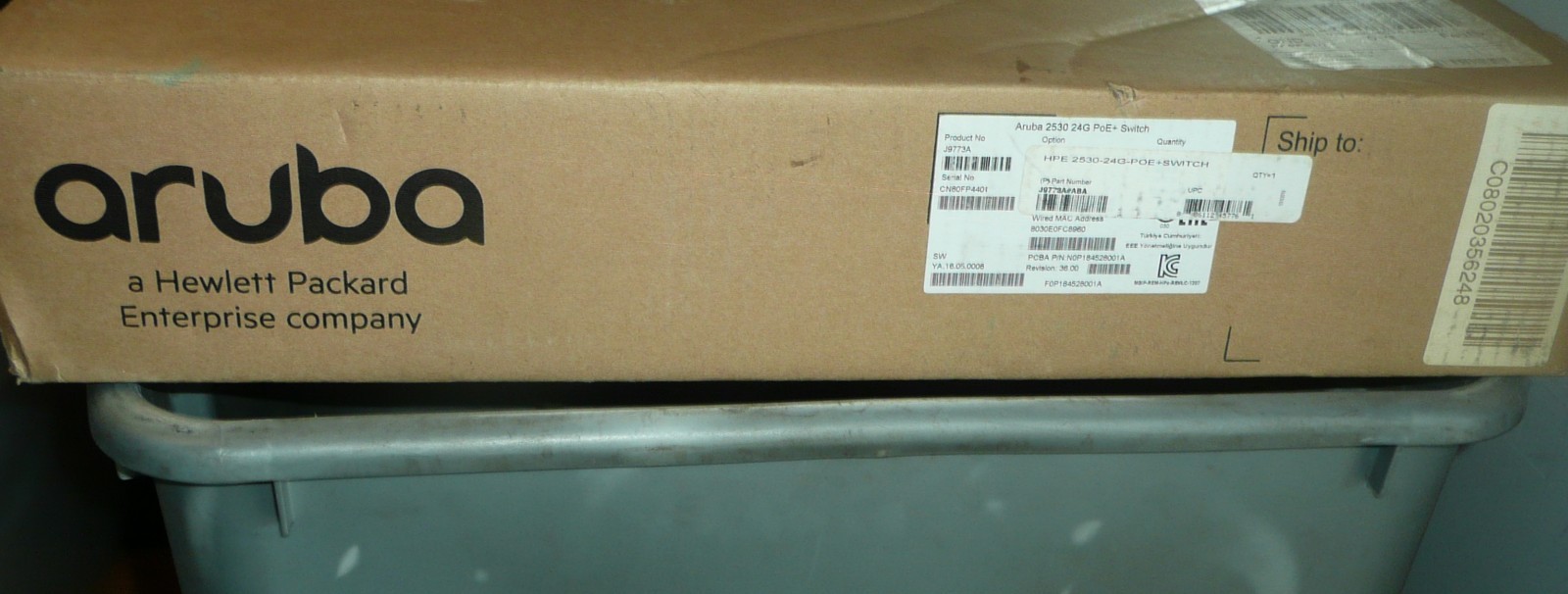 NEW HP Aruba 2530 24G PoE+ Switch J9773A 24 Port POE Gigabit Switch