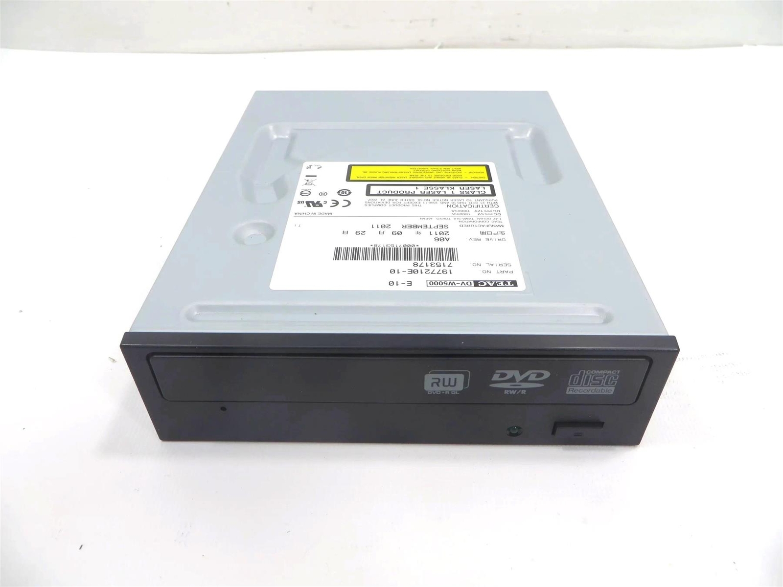 TEAC DV-W5000 CD DVD Drive Reader Unit E-10 1977210E -10