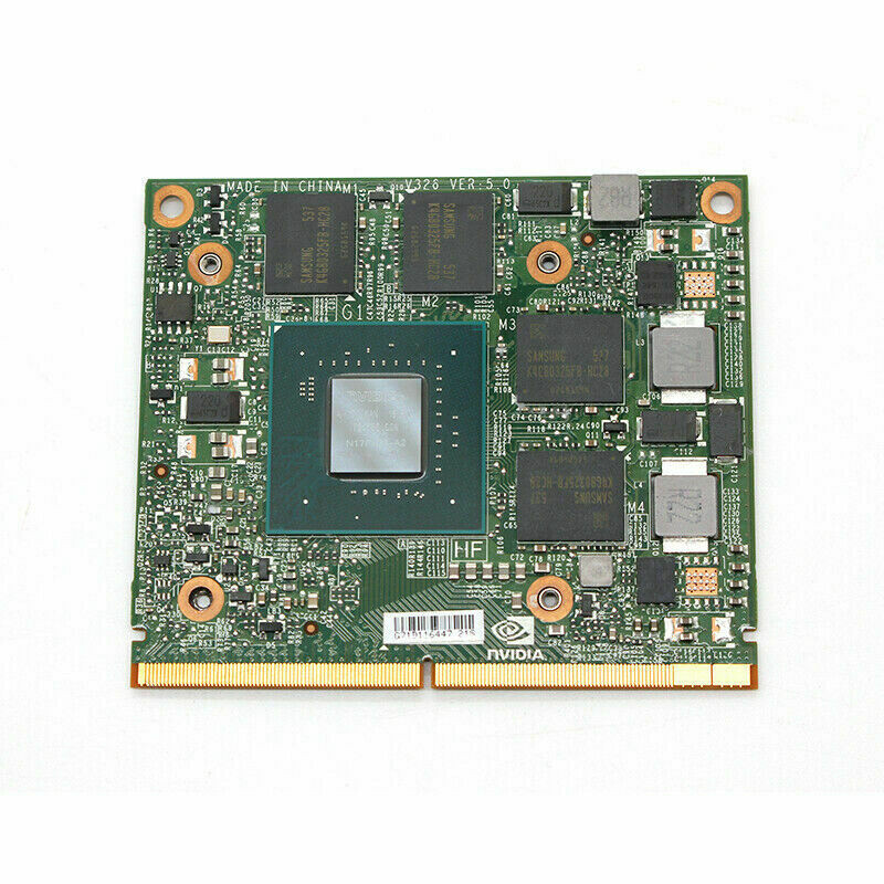 for DELL Precision 7520 7510 Zbook 15 g4 Quadro M1200 N17P-Q1-A2 4GB Video Card